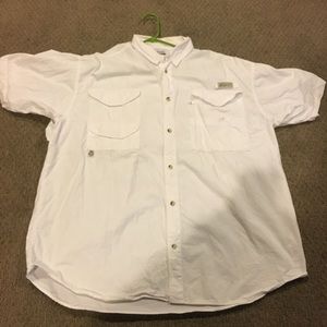 Columbia PFG Shortsleeve Button Up